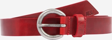 Ceinture 'Pher' DIESEL en rouge : devant