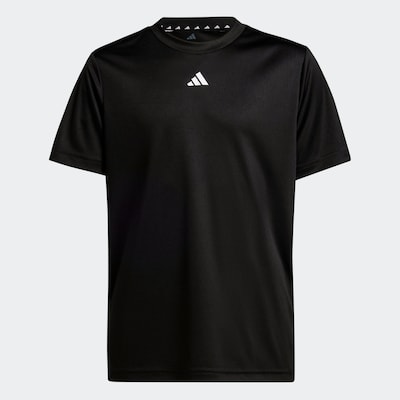 ADIDAS SPORTSWEAR Performance shirt 'Essentials' in 116 in Black / White, Item view