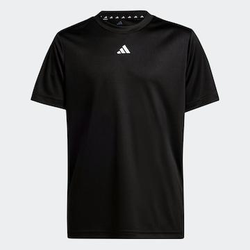 T-Shirt fonctionnel 'Essentials' ADIDAS SPORTSWEAR en noir : devant