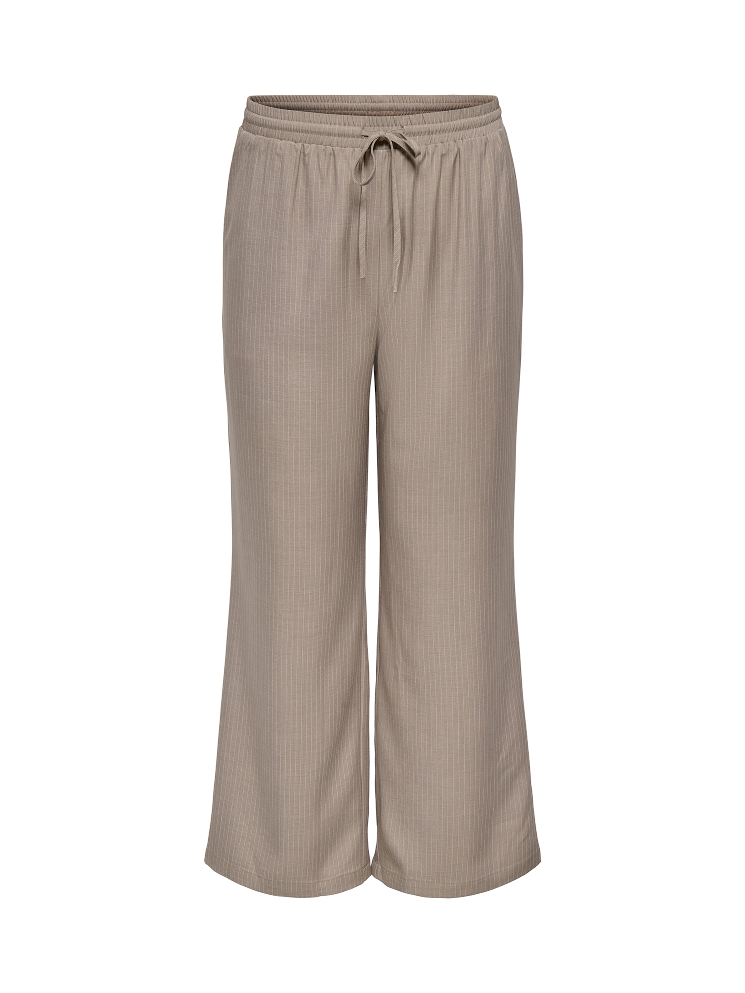 ONLY Carmakoma Broek 'CAREVERLYN' in 42/32 in de kleur Greige / Wit, Productweergave