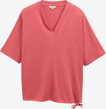 Tom Tailor Women + Paita värissä punainen: etupuoli