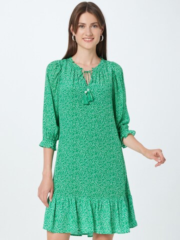 Moliin Copenhagen Платье в Зеленый: спереди