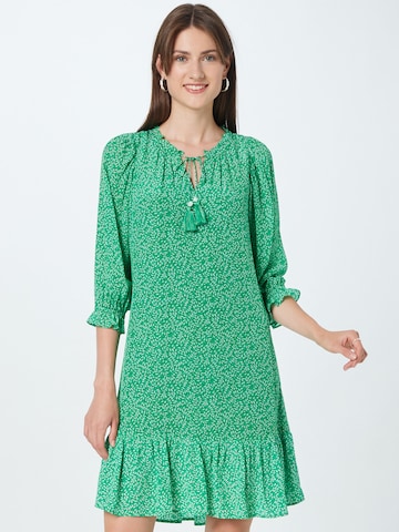 Moliin Copenhagen Платье в Зеленый: спереди