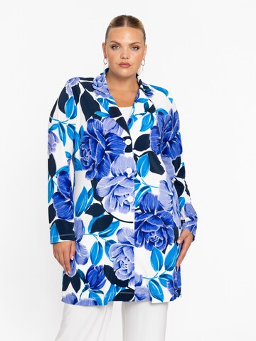 YOEK Blazer in Purple: front