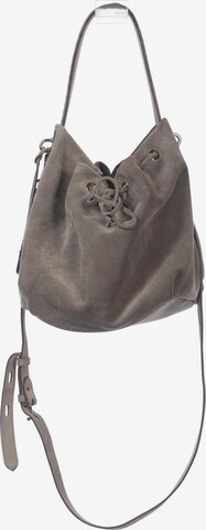 Windsor Handtasche gross Leder One Size in Grau: predná strana