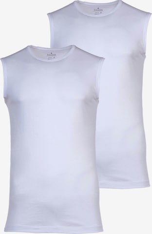 T-Shirt Ragman en blanc : devant