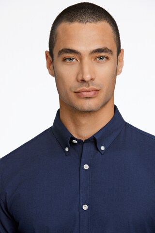 Lindbergh Regular Fit Hemd in Blau
