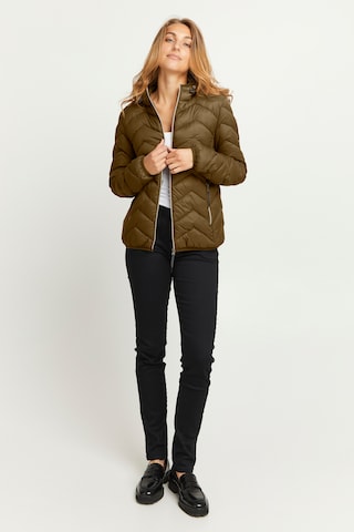 Fransa Between-Season Jacket 'PADMA' in Brown