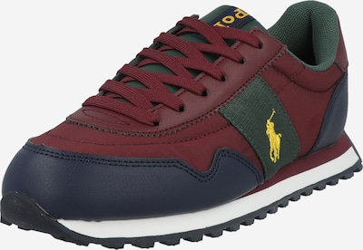 Polo Ralph Lauren Trainers 'TRAIN 89' in Navy / Yellow / Emerald / Bordeaux, Item view