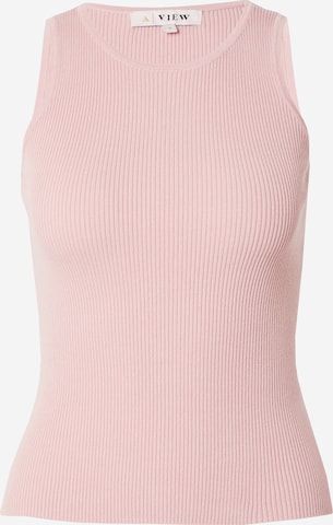 Top in maglia di A-VIEW in rosa: frontale