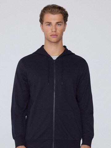 Tezenis Zip-Up Hoodie in Blue