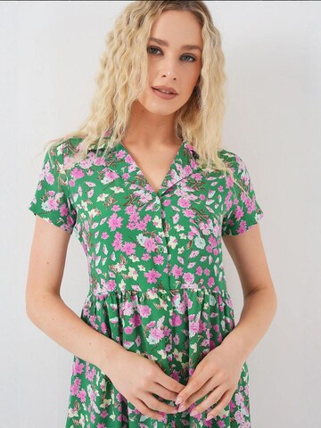 Robe-chemise Bigdart en vert