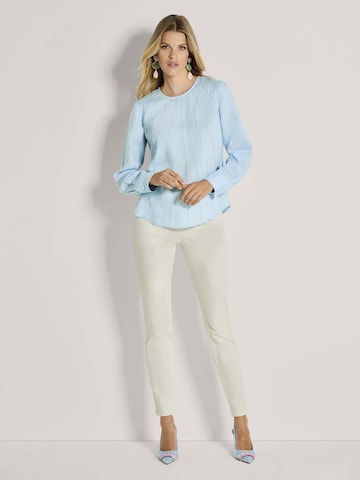 Chemisier MADELEINE en bleu