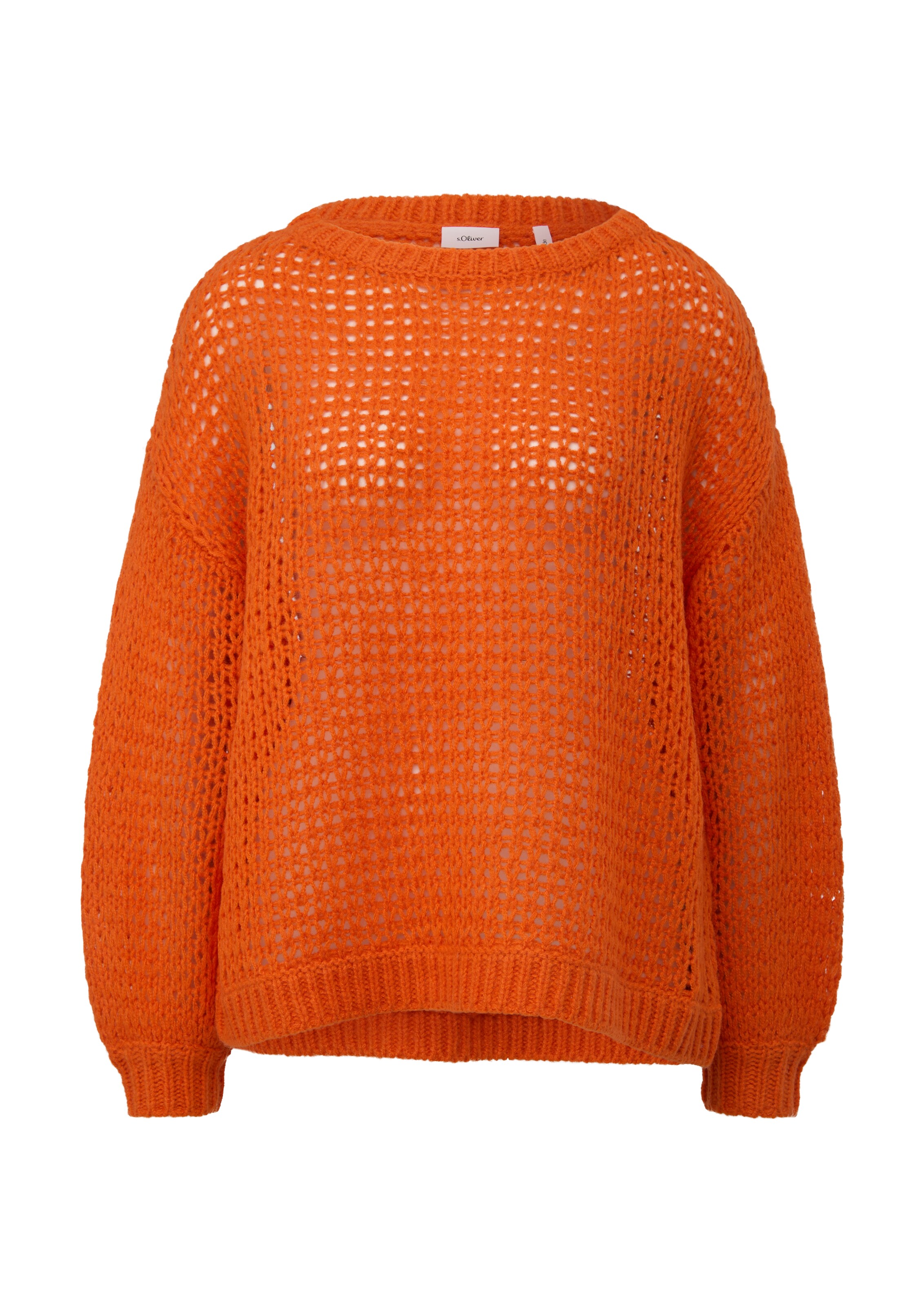 s.Oliver BLACK LABEL Sweater in Orange: front
