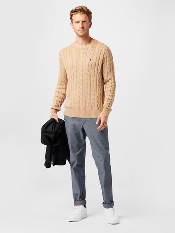 Polo Ralph Lauren Regular fit Sweater 'Driver' in Beige