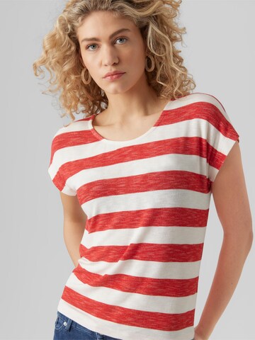 VERO MODA T-Shirt in Rot