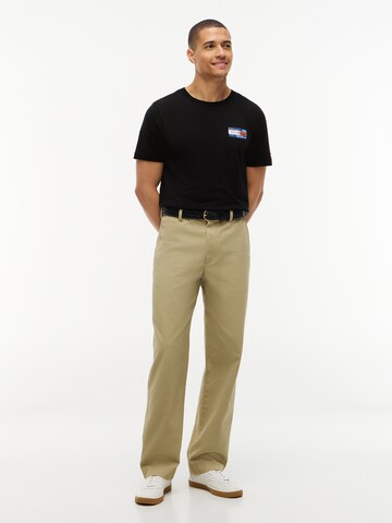 TOMMY HILFIGER - Camisa 'BRAND LOVE' em preto