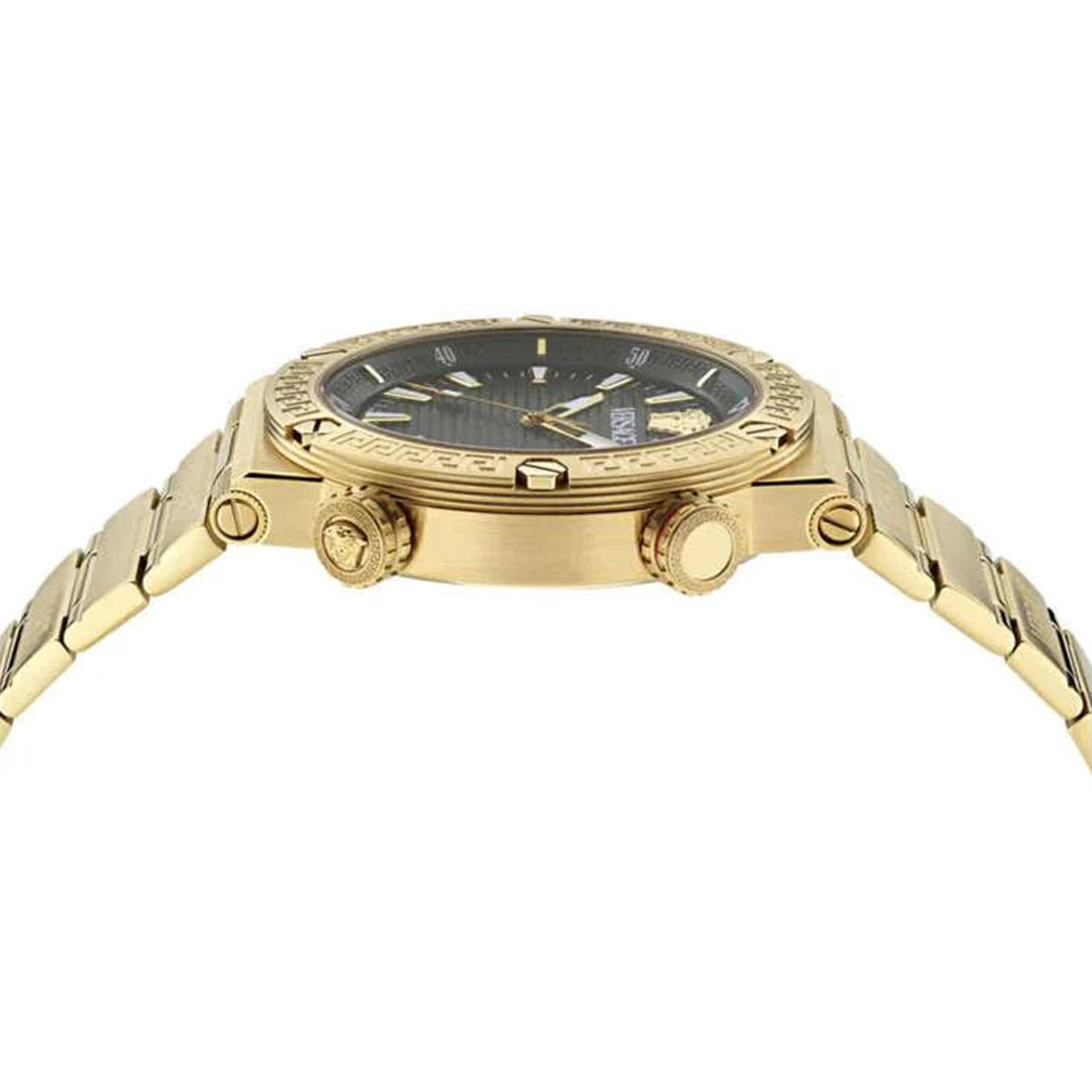 VERSACE Analoguhr 'Greca Logo Diver' in Gold