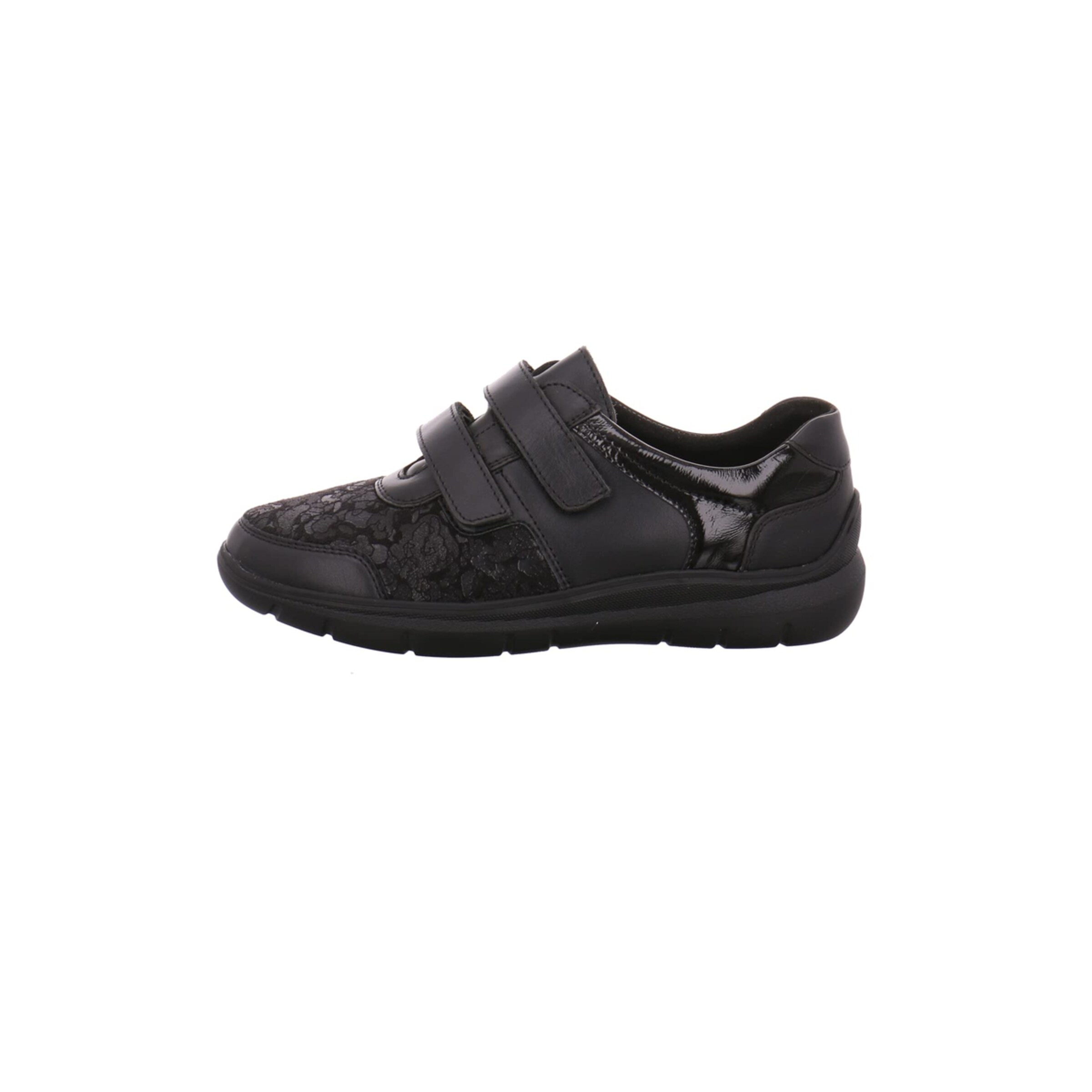 WALDLÄUFER Platform trainers in Black: front