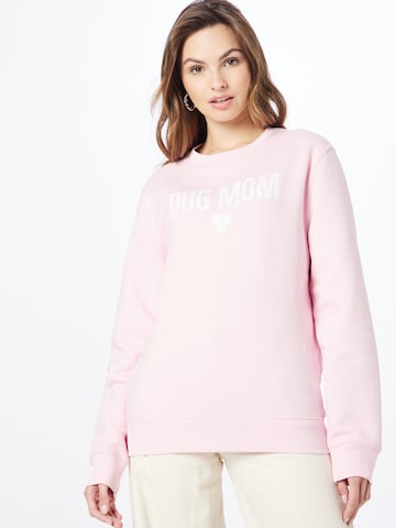 EINSTEIN & NEWTON Sweatshirt 'Klara Geist' i rosa: framsida