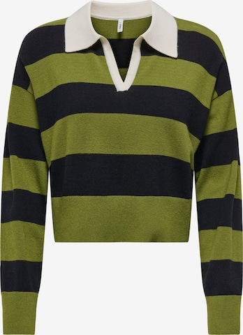ONLY Trui in Groen: voorkant