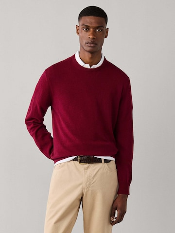 Pullover di Hackett London in rosso: frontale