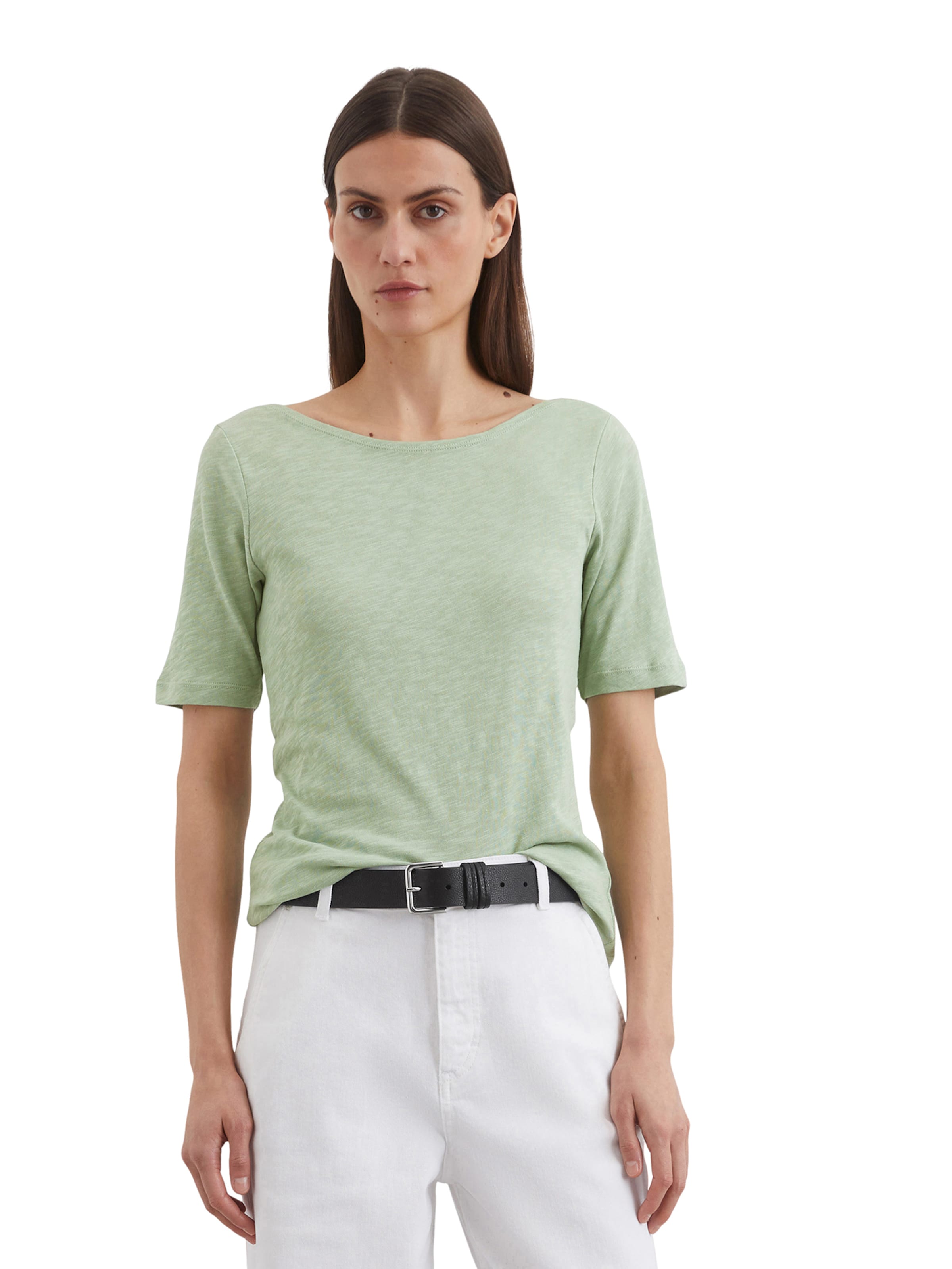 Marc O'Polo Футболка в Зеленый: спереди