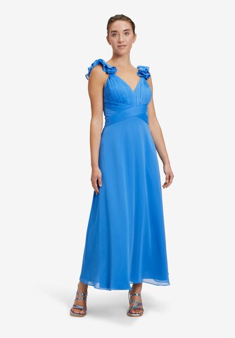 VM Vera Mont Večerné šaty - Modrá: predná strana