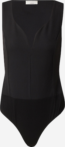 Guido Maria Kretschmer Women - Body camiseta 'Amanda' en negro: frente