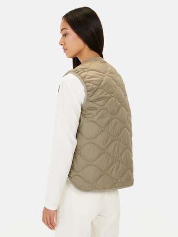 CAMEL ACTIVE Weste mit Druckknöpfen in Grün