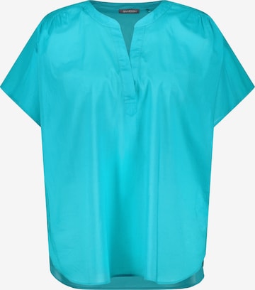 SAMOON Blouse in Blue: front