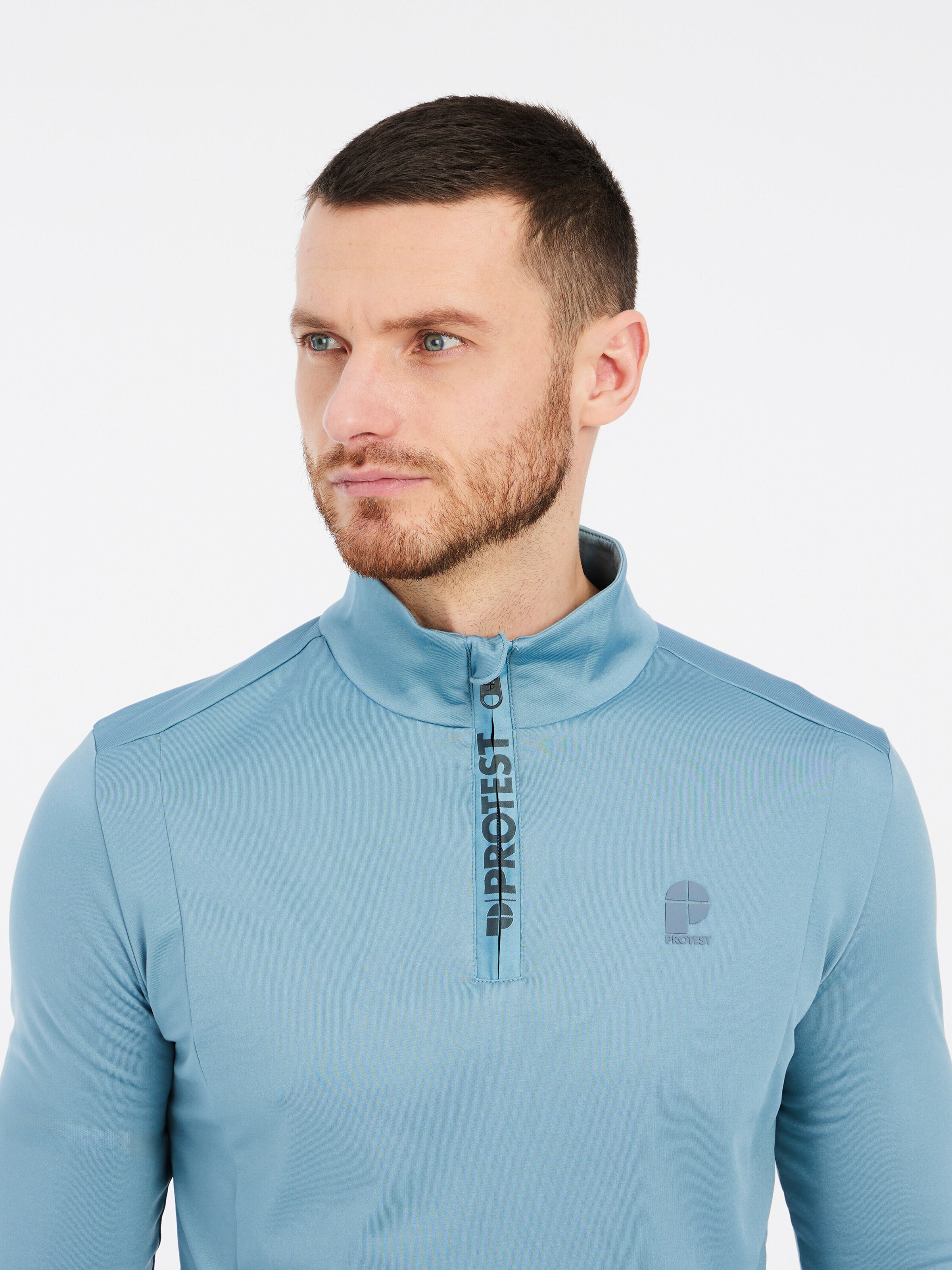 PROTEST Sportsweatshirt 'REWILL' in Blauw