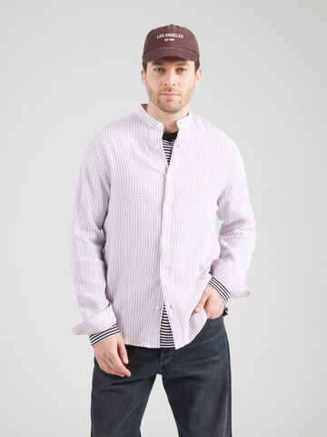 NOWADAYS - Ajuste regular Camisa en lila: frente