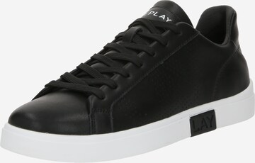 REPLAY Sneakers in Black: front