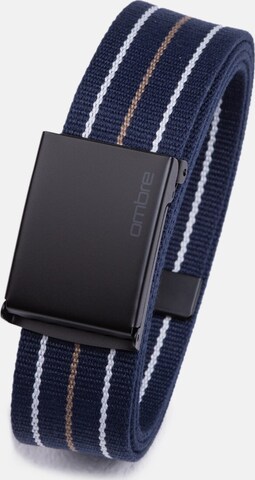 Ombre Riem 'A648' in Blauw: voorkant