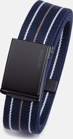 Ombre Riem 'A648' in Blauw: voorkant