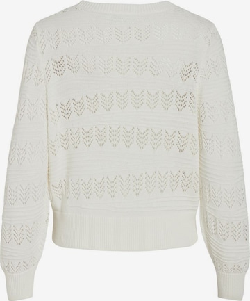VILA Sweater 'Cattia' in White