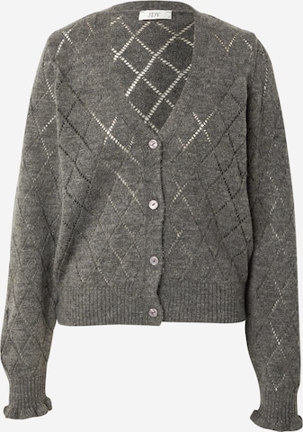 JDY Strickjacke 'JDYLETTY' in Grau: Vorderseite