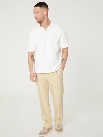 DAN FOX APPAREL Shirt 'Curt' in Wit