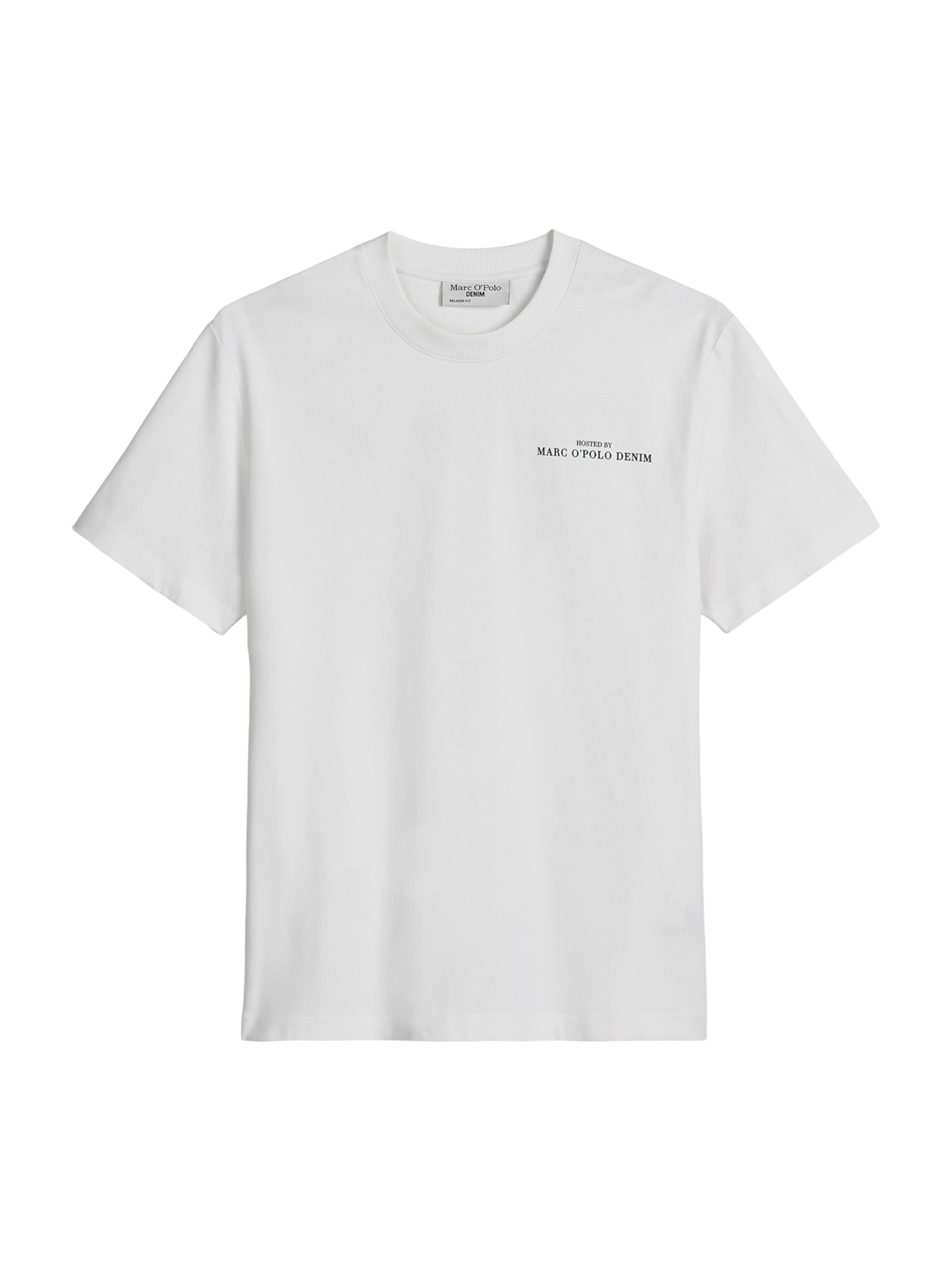 Marc O'Polo DENIM Тениска в бяло: отпред