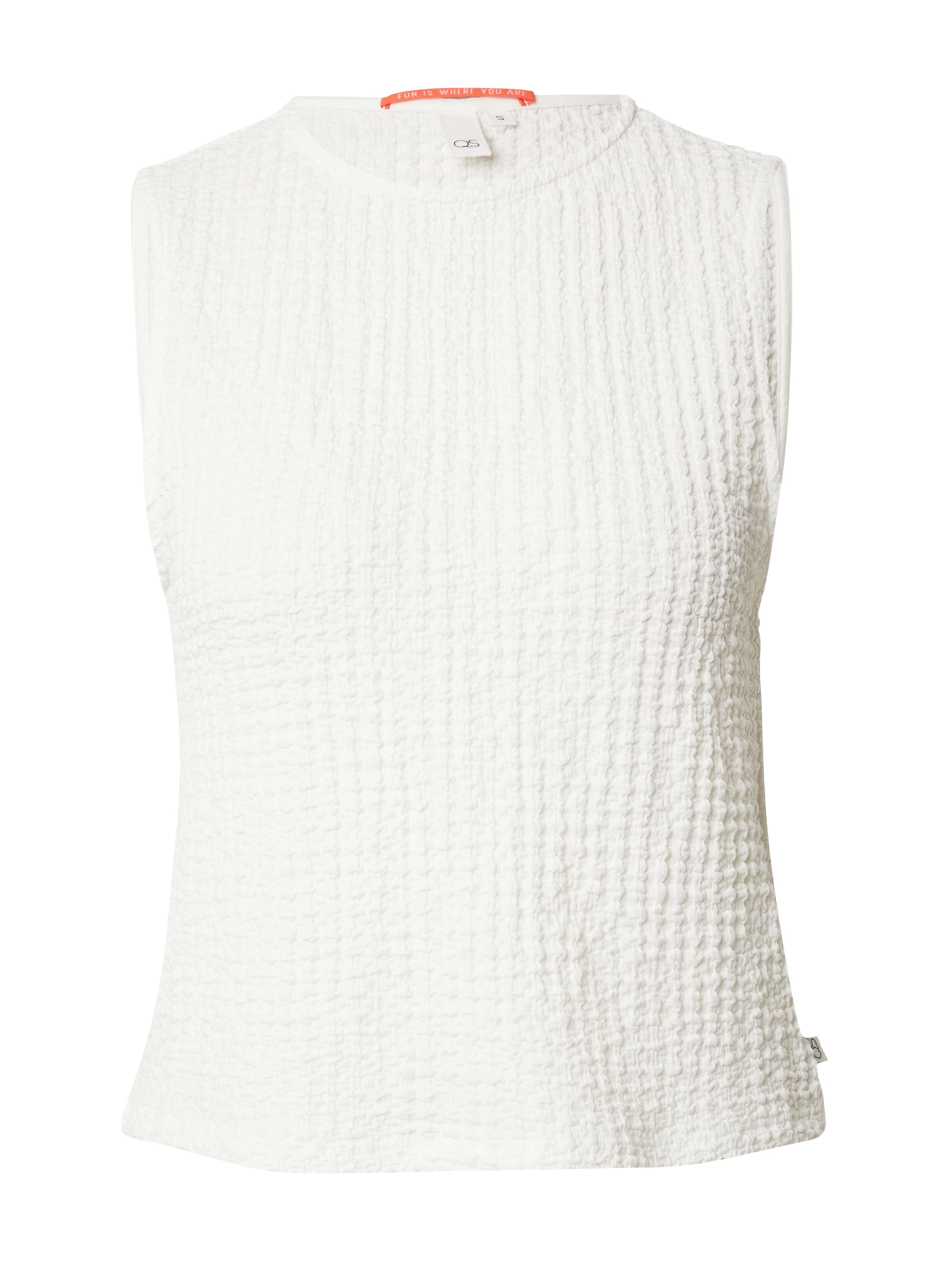 QS Top in Beige: Vorderseite