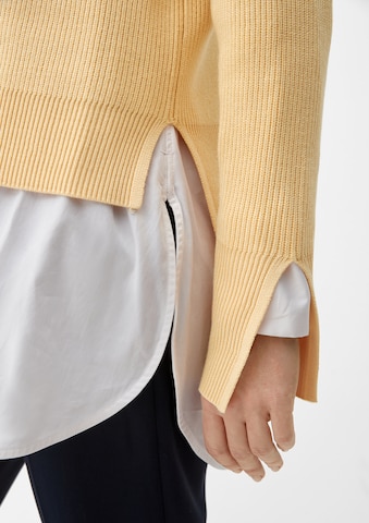 Pull-over s.Oliver BLACK LABEL en jaune