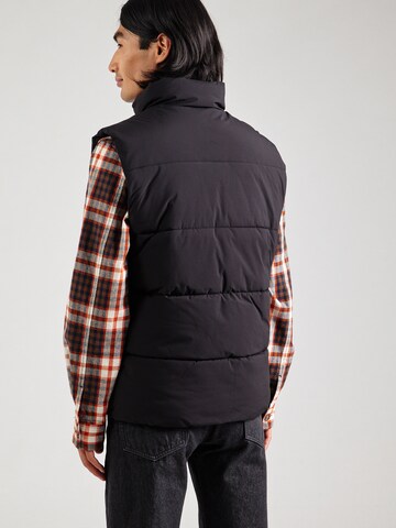 TOM TAILOR DENIM Vest in Black