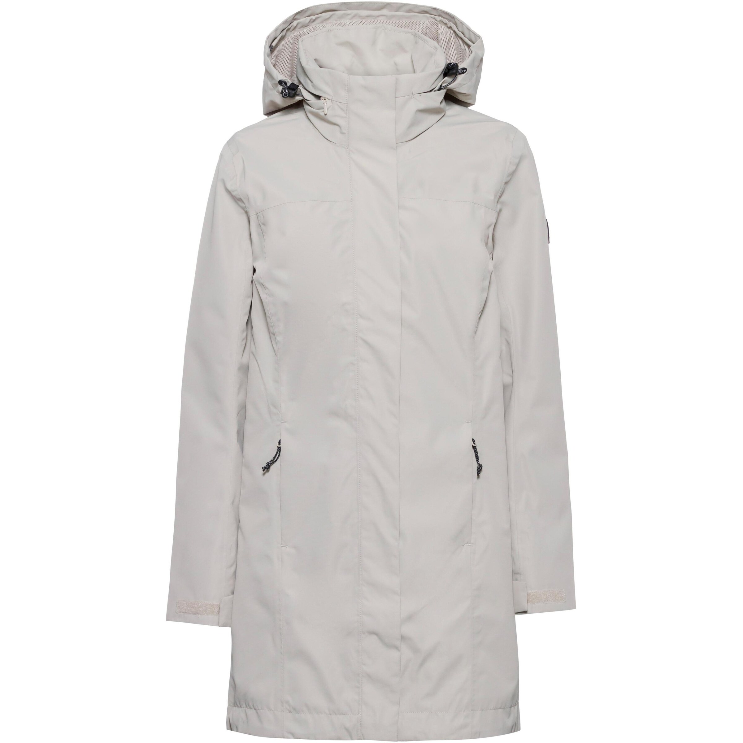 MCKINLEY Outdoormantel 'Emelie' in Grau: Vorderseite