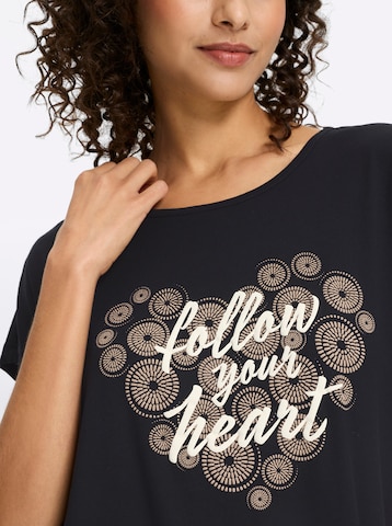 heine Shirt in Zwart