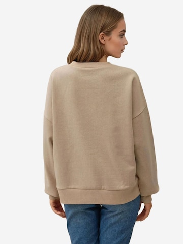 Sweat-shirt Hiccup en beige