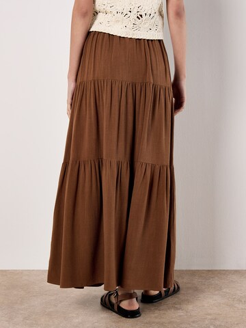 Apricot Rok in Bruin