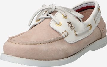 Mocassino di TOMMY HILFIGER in beige: frontale