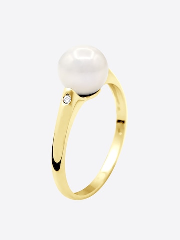 Bague 'Montaigne' Ateliers Saint Germain en jaune : devant