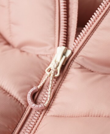 rožinė Superdry Demisezoninė striukė 'FUJI'